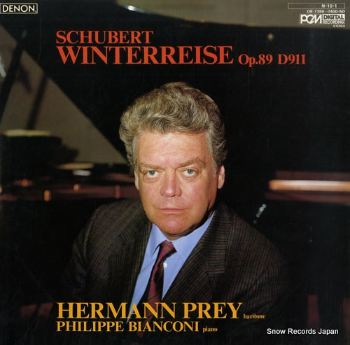 PREY, HERMANN schubert; winterreise op.89 d911 OB-7399-7400-ND