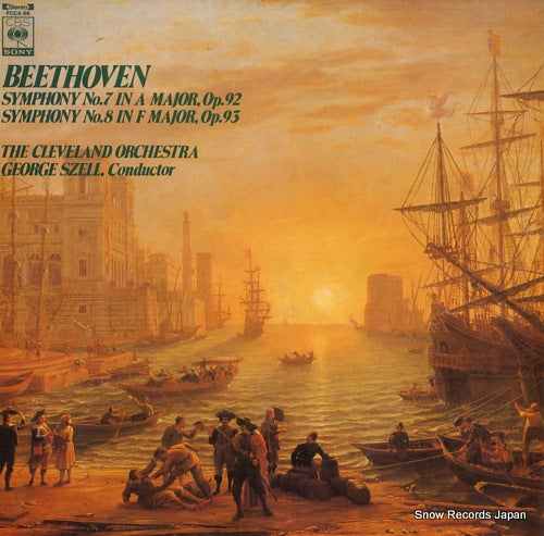 SZELL, GEORGE beethoven; symphony no.7 & 8 FCCA86
