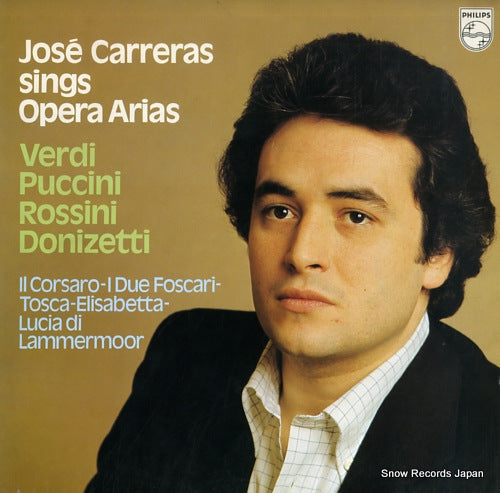 CARRERAS, JOSE jose carreras sings opera arias X-7963