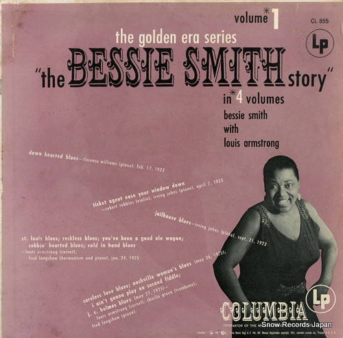 SMITH, BESSIE the bessie smith story vol.1 CL855