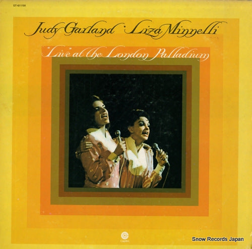 GARLAND, JUDY, AND LIZA MINNELLI live at the london palladium ST-611191
