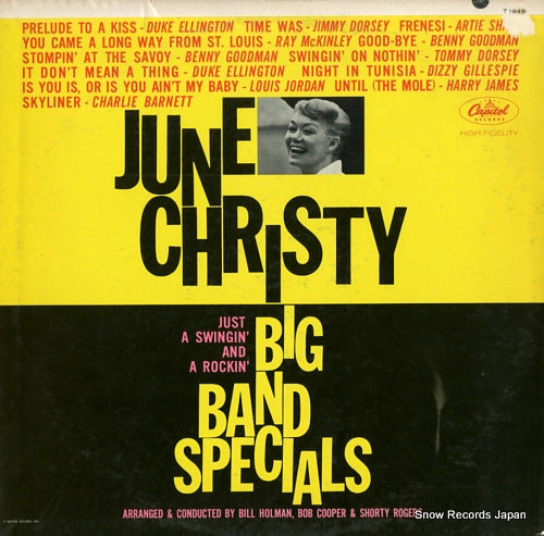 CHRISTY, JUNE big band specials T1845
