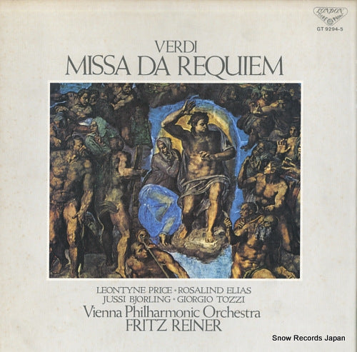 REINER, FRITZ verdi; missa da requiem GT9294