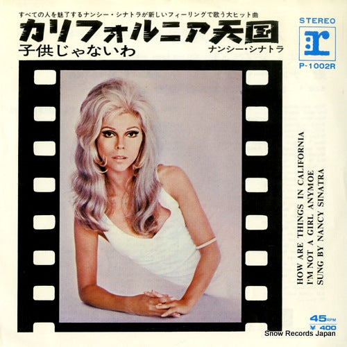 SINATRA, NANCY how are things in california P-1002R