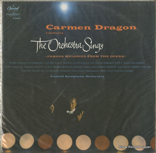 DRAGON, CARMEN carmen dragon conducts the orchestra sings P-8440