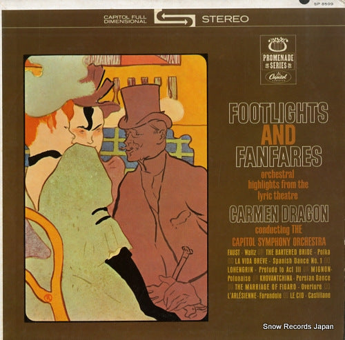 DRAGON, CARMEN footlights and fanfares SP8599
