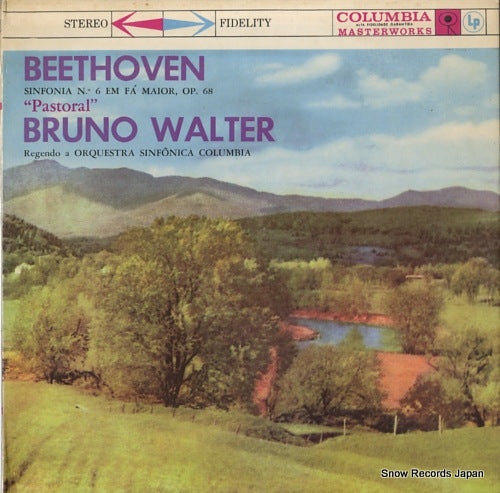 WALTER, BRUNO beethoven; sinfonia no.6 em fa maior, op.68 "pastoral" 9013/XSM43402