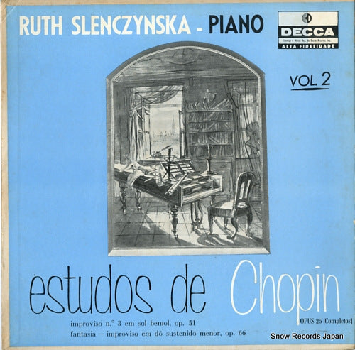 SLENCZYNSKA, RUTH estudos de chopin SLP-7519