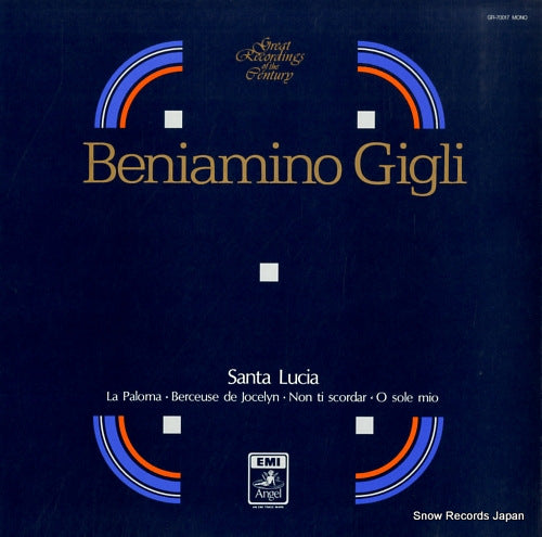 GIGLI, BENIAMINO santa lucia GR-70017