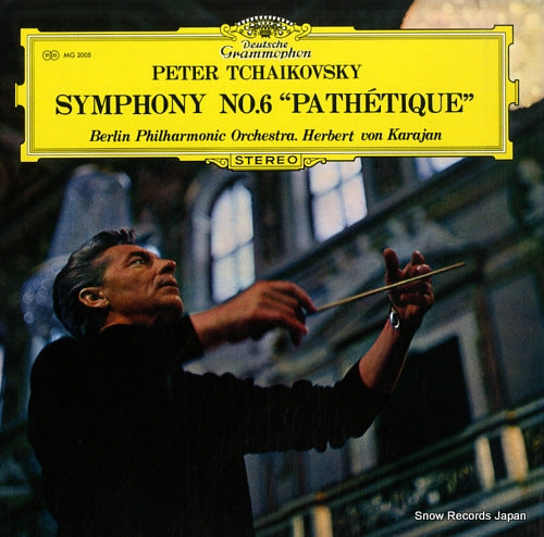 KARAJAN, HERBERT VON tchaikovsky; symphony no.6 "pathetique" MG2005