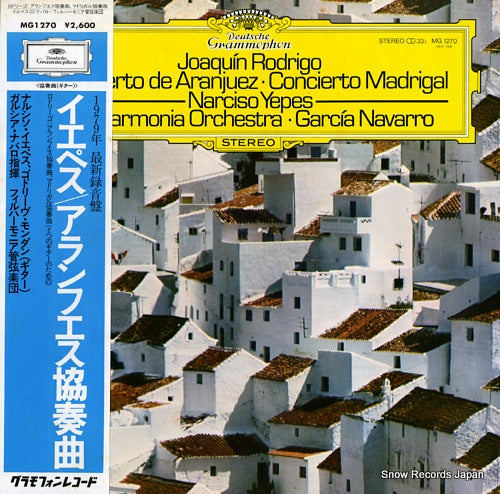 YEPES, NARCISO rodrigo; concierto de aranjuez MG1270