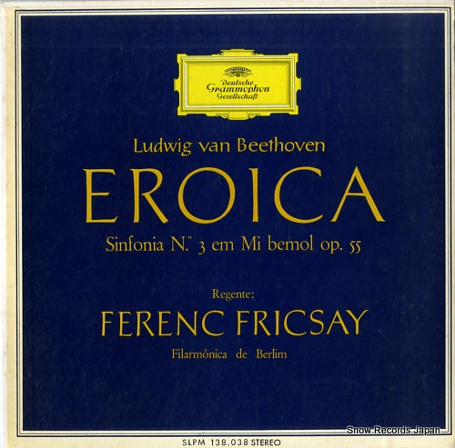 FRICSAY, FERENC beethoven; sinfonia no.3 "eroica" 138038