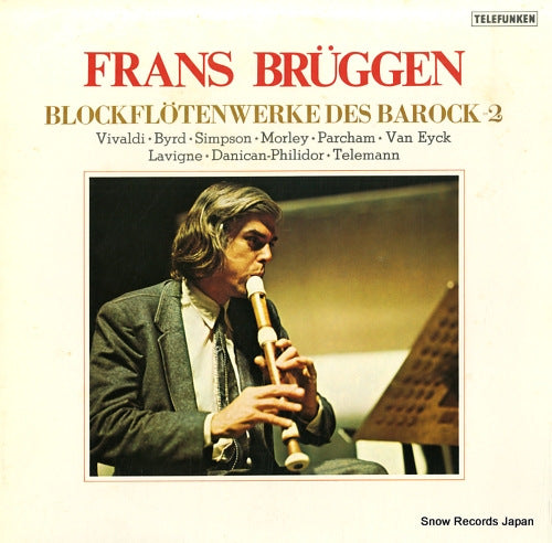 BRUGGEN, FRANS block flotenwerke des barock-2 K15C-9036