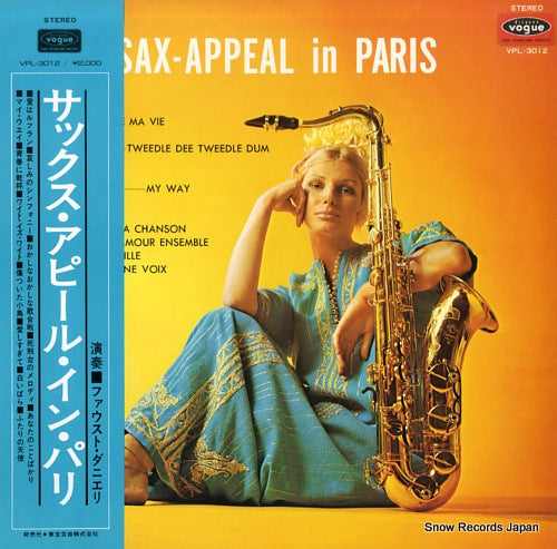 DANIELI, FAUSTO sax-appeal in paris VPL-3012