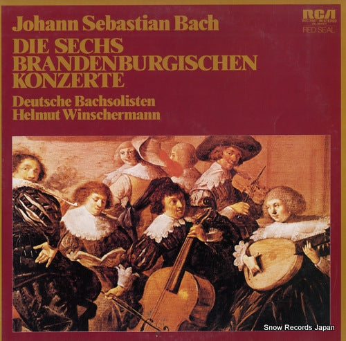 WINSCHERMANN, HELMUT bach; die sechs brandenburgischen konzerte RVC-7587-88