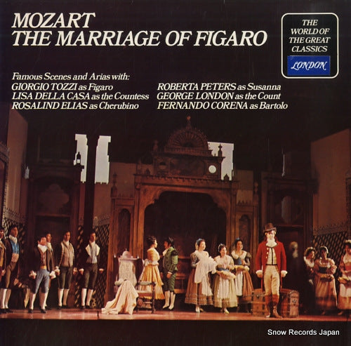 LEINSDORF, ERICH mozart; the marriage of figaro SPA514