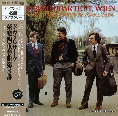 ALBAN BERG QUARTETT, WIEN dvorak; streichquartett nr.8 g-dur, op.106 K17C-8326