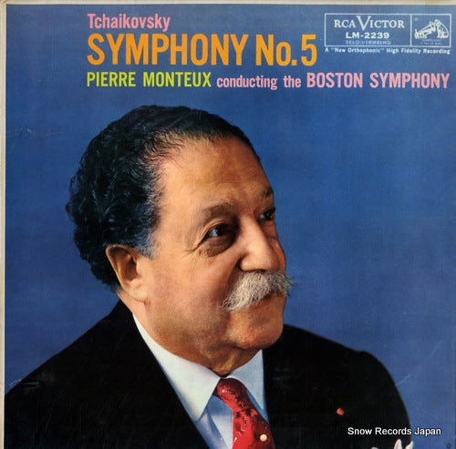 MONTEUX, PIERRE tchaikovsky; symphony no.5 LM-2239