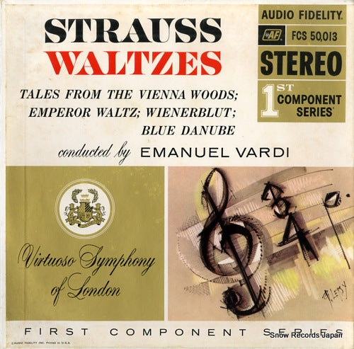 VARDI, EMANUEL strauss; waltzes FCS-50.013