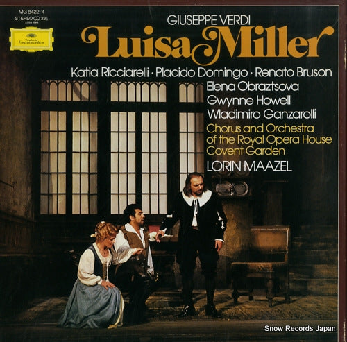 MAAZEL, LORIN verdi; luisa miller MG8422/4