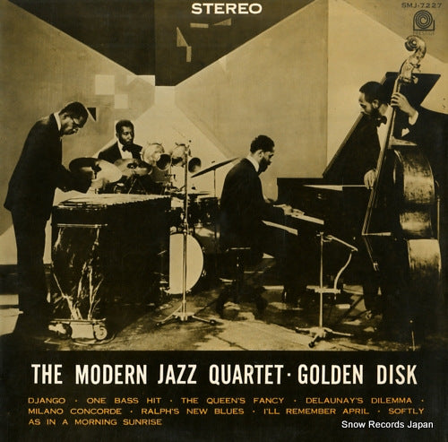 MODERN JAZZ QUARTET, THE golden disk SMJ-7227