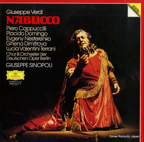 SINOPOLI, GIUSEPPE verdi; nabucco 78MG0577/9
