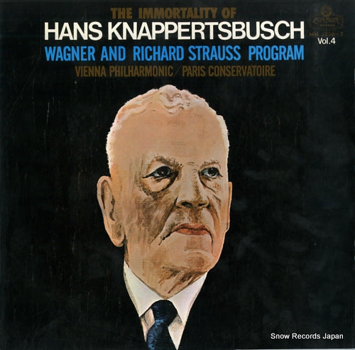 KNAPPERTSBUSCH, HANS wagner and richard strauss program MH5236-7