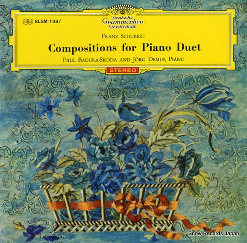BADURA-SKODA, PAUL, AND JORG DEMUS schubert; compositions for piano duet SLGM-1387