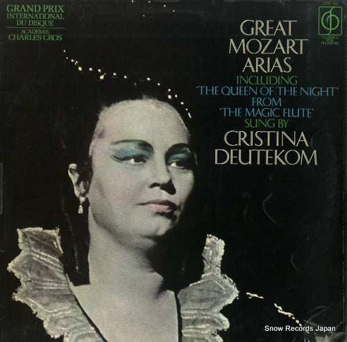 DEUTEKOM, CRISTINA great mozart arias CFP164