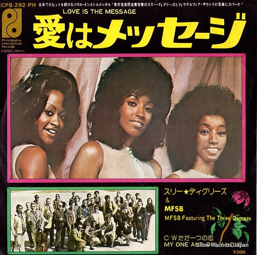 MFSB FEATURING THE THREE DEGREES love is the message ECPB-292-PH