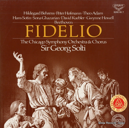 SOLTI, GEORG beethoven; fidelio K25C-35/7