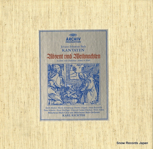 RICHTER, KARL bach; kantaten 2722005