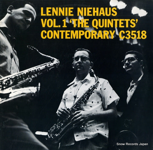 NIEHAUS, LENNIE vol.1 - the quintets OJC-319