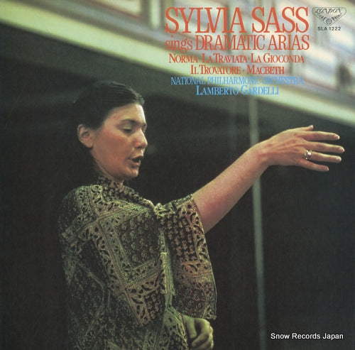 SASS, SYLVIA sylvia sass sings dramatic arias SLA1222