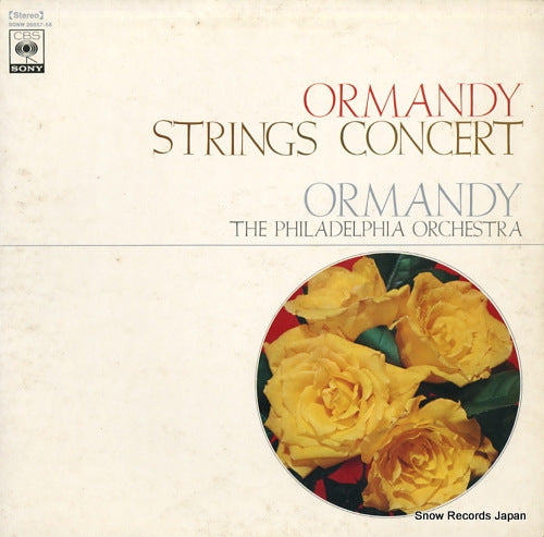 ORMANDY, EUGENE ormandy strings concert SONW20057-58