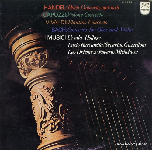 I MUSICI harp cpncert, op.4 no.6 X-5636