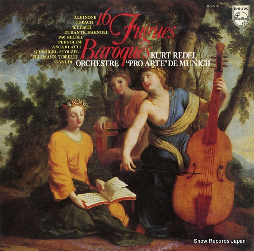 REDEL, KURT 16 fugues baroques X-7618