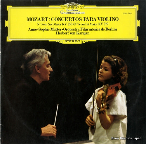KARAJAN, HERBERT VON mozart; concertos para violino 2531049