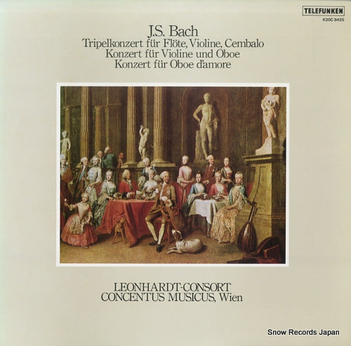 BRUGGEN, FRANS bach; tripelkonzert fur flote, violine, cembalo K20C8425