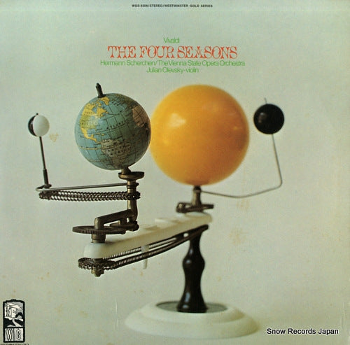 SCHERCHEN, HERMANN vivaldi; the four seasons WGS-8208
