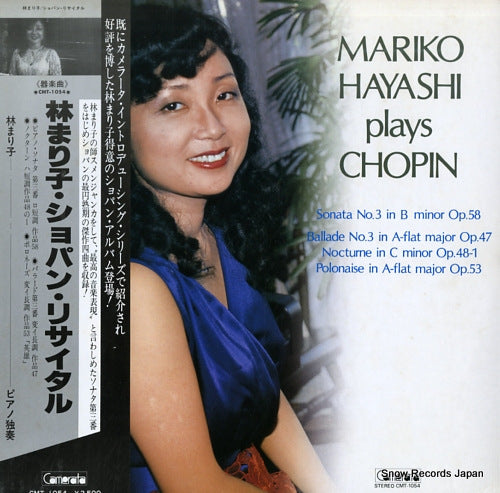 HAYASHI, MARIKO mariko hayashi plays chopin CMT-1054