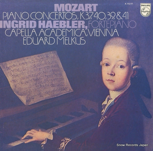 HAEBLER, INGRID mozart; piano cocnertos k.37, 40, 39 & 41 X-7619