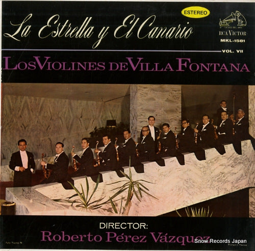 VAZQUEZ, ROBERTO PEREZ los violines de villa fontana MKL-1581