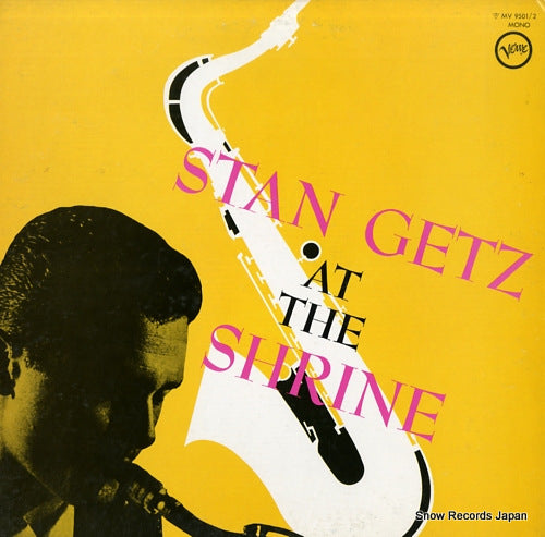 GETZ, STAN stan getz at the shrine MV9501/2