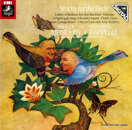 MENUHIN, YEHUDI, AND STEPHANE GRAPPELLI strictly for the birds EAC-90015