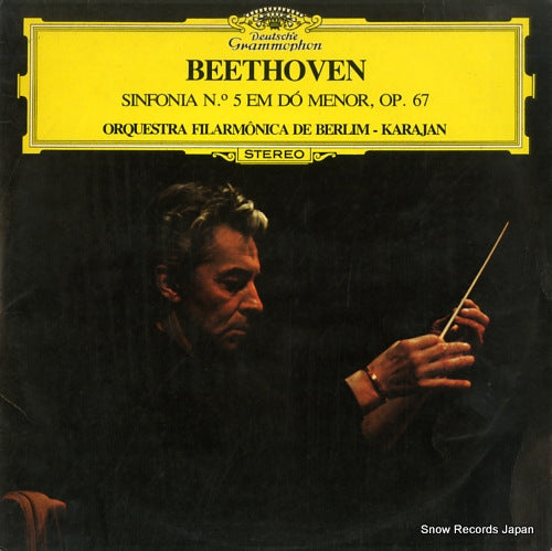 KARAJAN, HERBERT VON beethoven; sinfonia no.5 em do menor, op.67 1138804