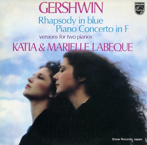 LABEQUE, KATIA AND MARIELLE gershwin; rhapsody in blue piano concerto in f 27PC-70