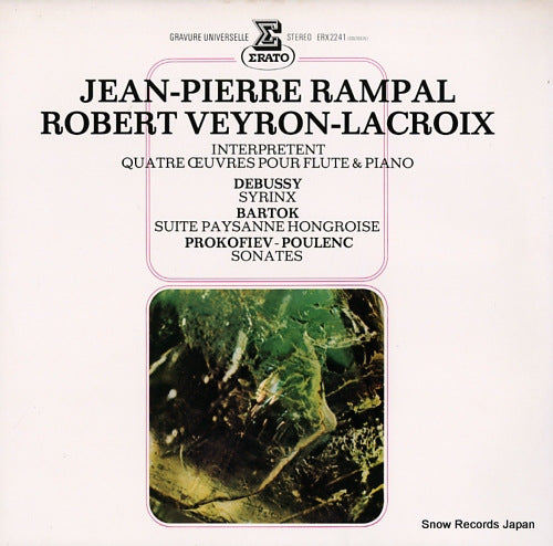 RAMPAL, JEAN-PIERRE debussy; syrinx ERX-2241