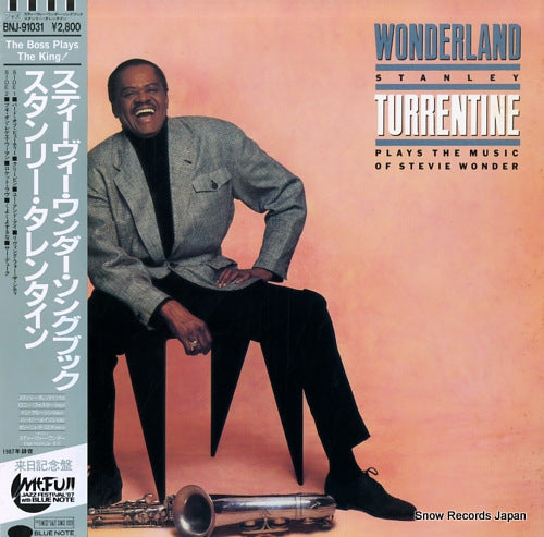 TURRENTINE, STANLEY wonderland / plays the music of stevie wonder BNJ-91031