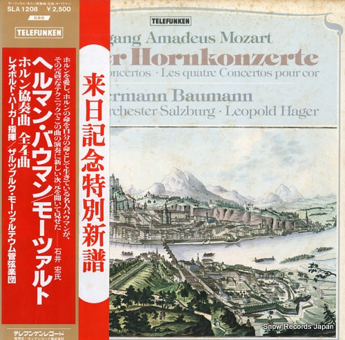 BAUMANN, HERMANN mozart; die vier hornkonzerte SLA1208
